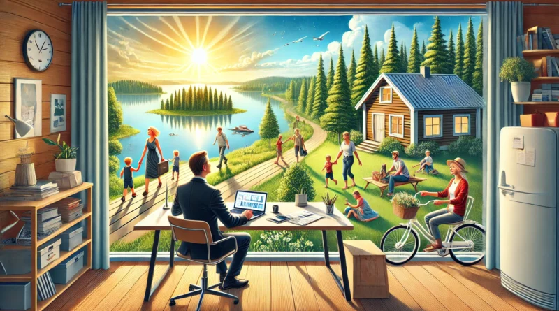 تعادل کار و زندگی در فنلاند